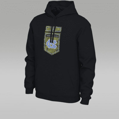Jordan College North Carolina Men s Pullover Hoodie. Nike